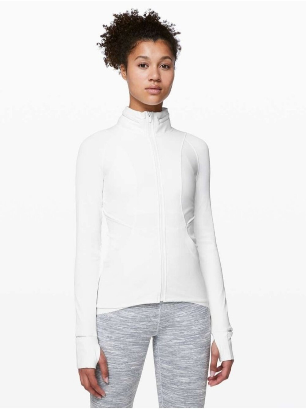 Lululemon Far and Free Jacket White